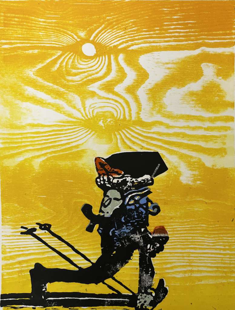 Lang var vegen, gul versjon